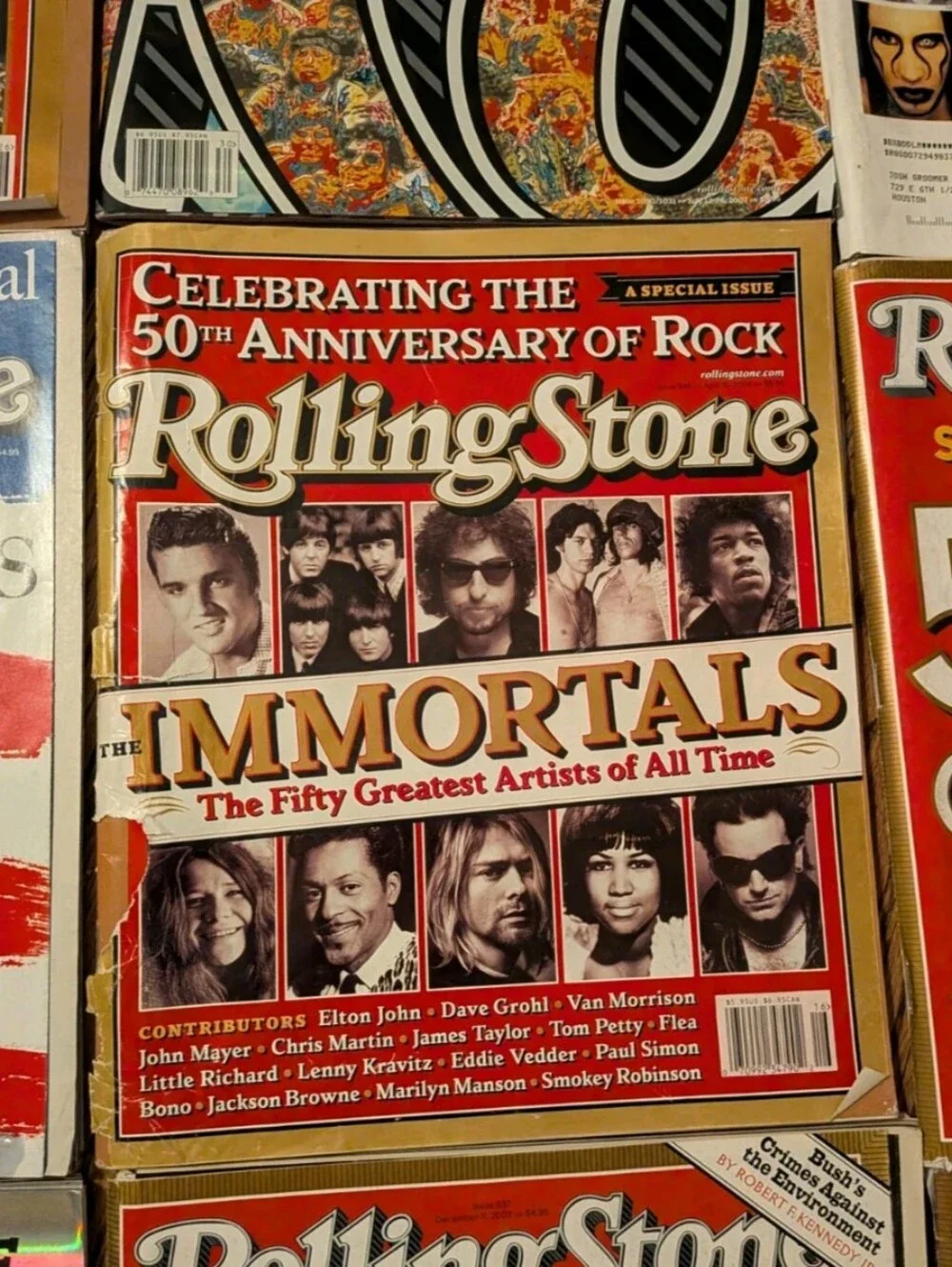 LOT 12 Rolling Stone Magazines- Best Of & Collector's Issues!